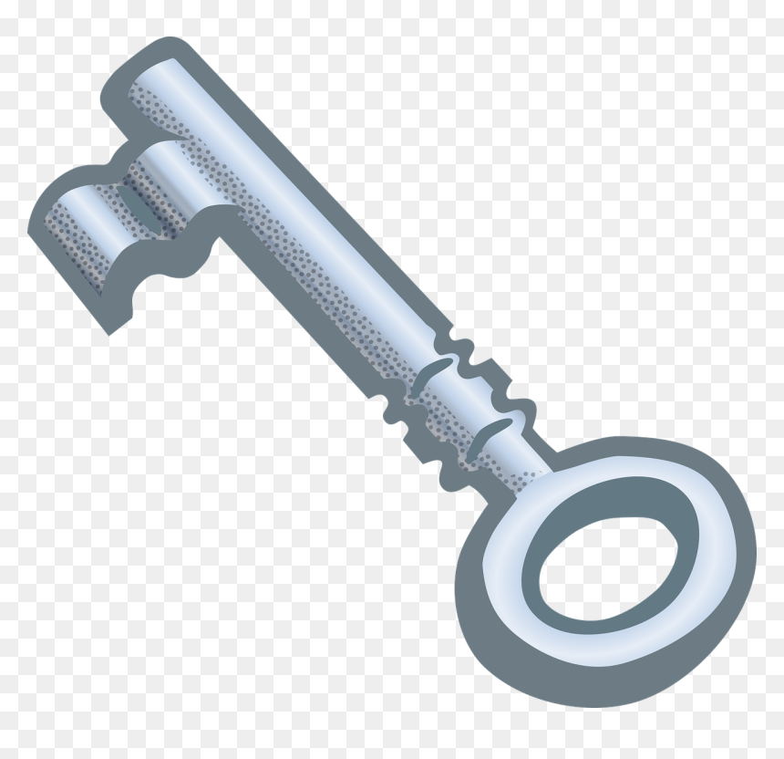 Open A Old Safe Without, HD Png Download - vintage key png