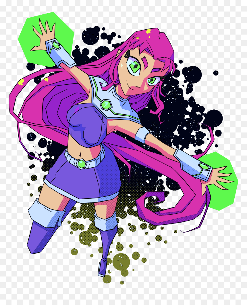 Inktober Day - Illustration, HD Png Download - starfire png