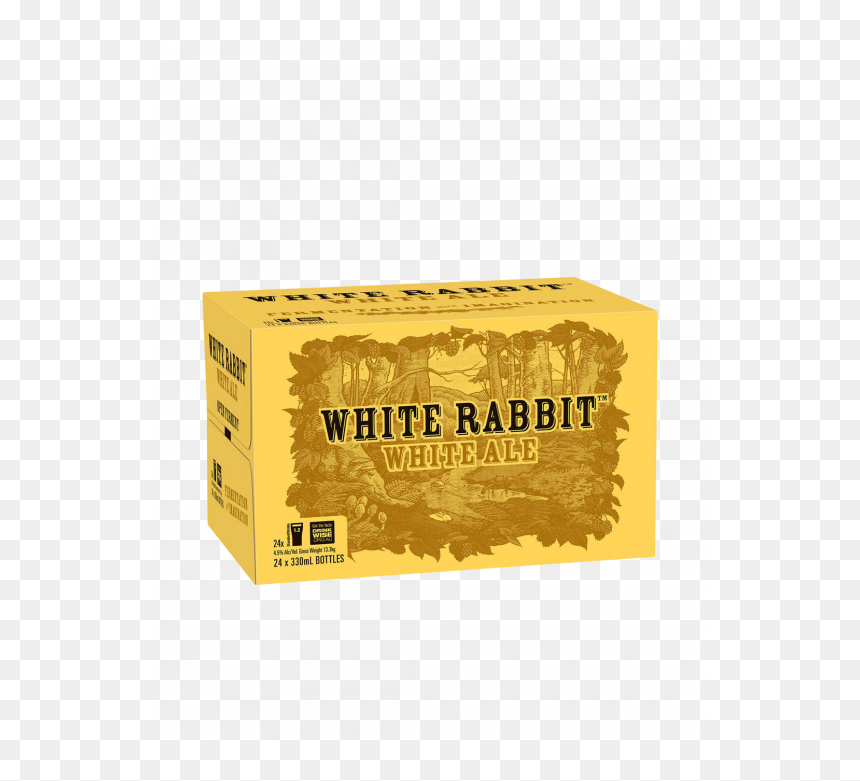White Rabbit Dark Ale Carton, HD Png Download - white rabbit png