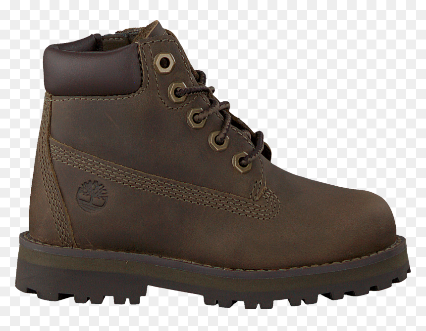 Brown Timberland Lace-up Boots Courma Kid Traditional - Work Boots, HD Png Download - timberland png
