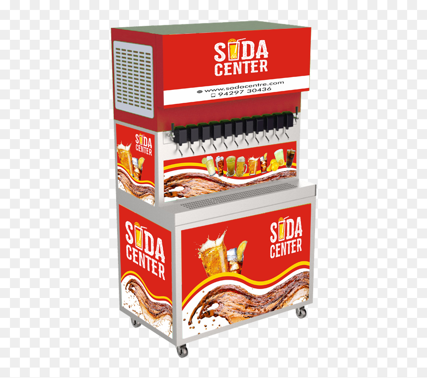 Soda Machine In Price Of India, HD Png Download - fountain drink png