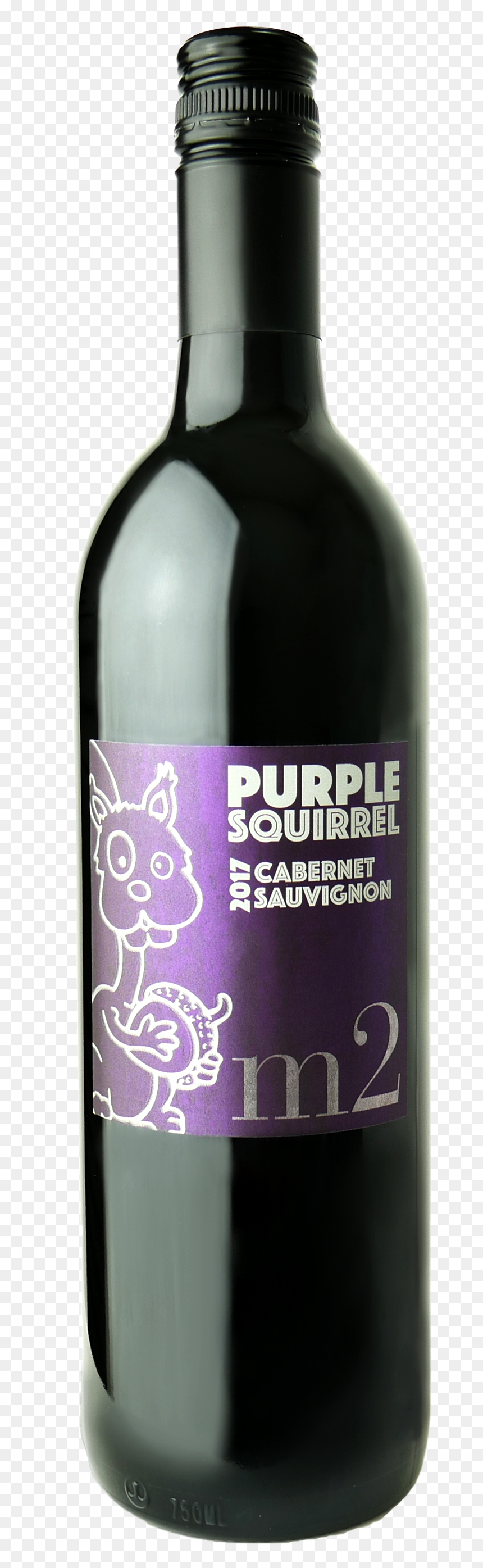 2017 Purple Squirrel Cabernet Sauvignon Photo - 黄 桜 ピアノ, HD Png Download - red wine png