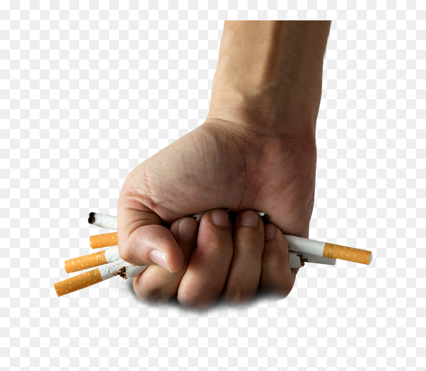 Smoking Cessation, HD Png Download - lit cigarette png