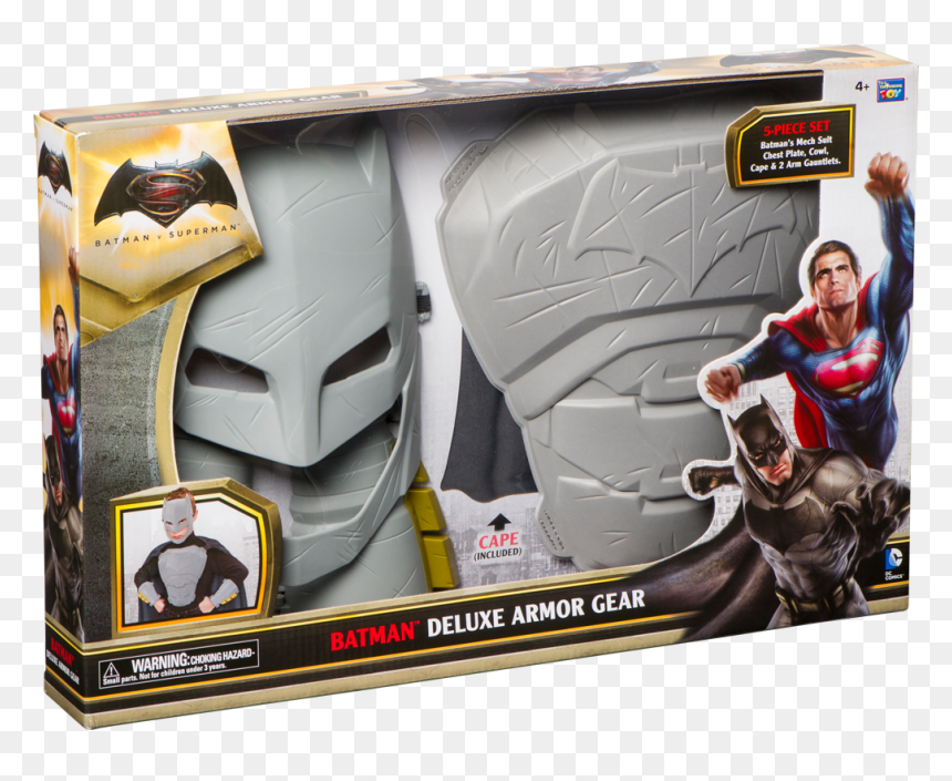 Batman Armor Action Gear, Deluxe Armor Gear & - Action Figure, HD Png Download - batman cowl png