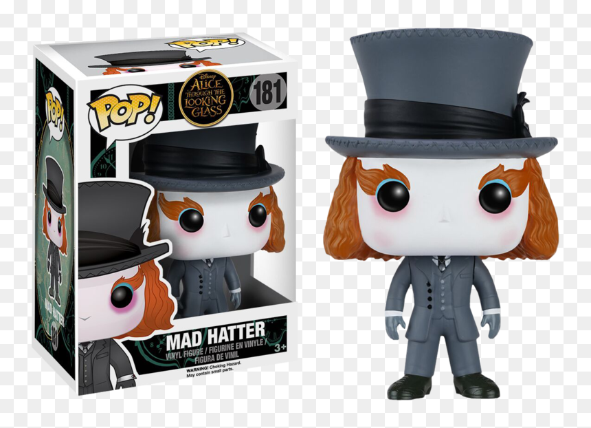 Funko Mad Hatter, HD Png Download - mad hatter hat png