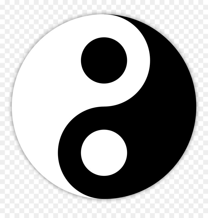 Here Is The Most Hd Version Of The Yin Yang Symbol - Taoism Symbol, HD Png Download - yin and yang png