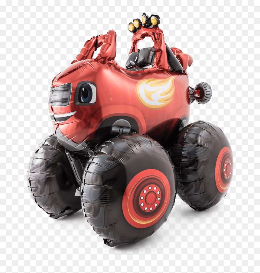 A Photo Of An Airwalker Balloon Which Is In The Shape - Shary39.rf, HD Png Download - blaze and the monster machines png