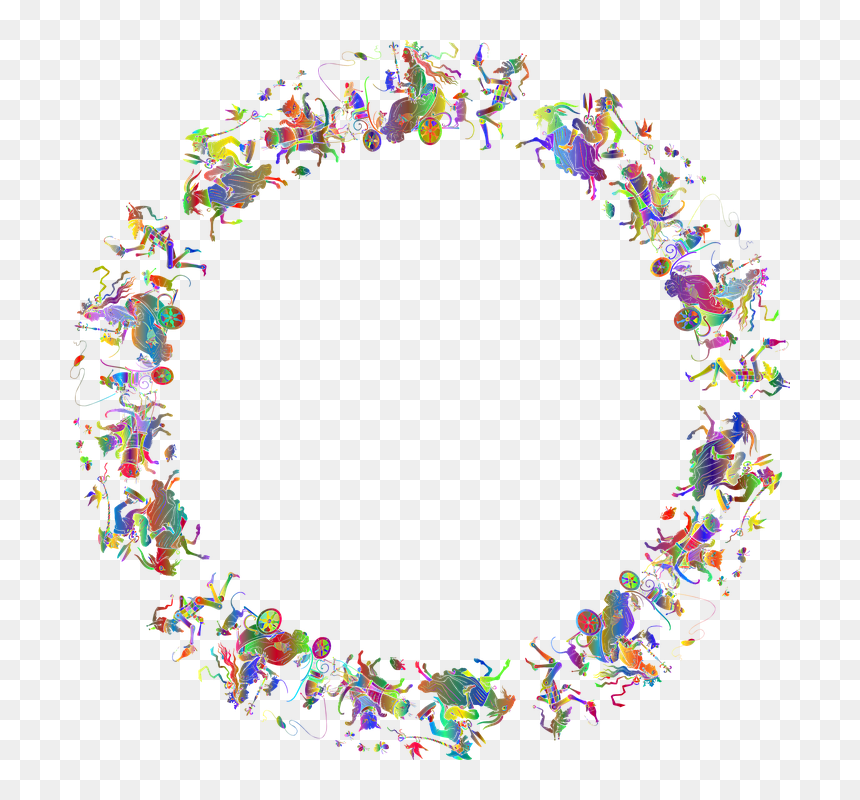 Circle, HD Png Download - fantasy border png