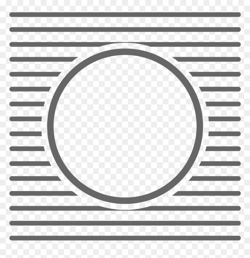 Square Frame With Transparent Circle, HD Png Download - square picture frame png