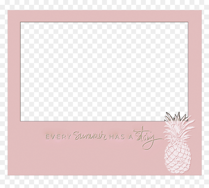 Transparent Summer Border Png - Pineapple, Png Download - fantasy border png