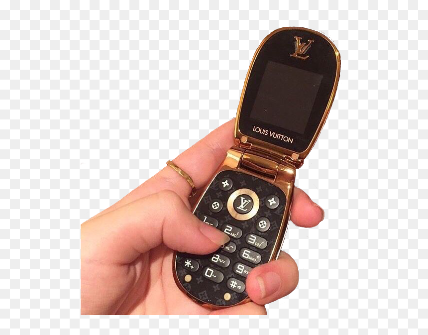 Louis Vuitton Flip Phone, HD Png Download - flip phone png