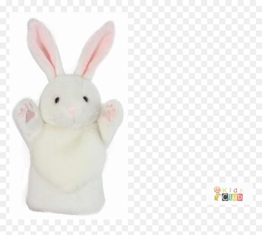 Puppet Company Carpets Rabbit Hand Puppet , Png Download - Domestic Rabbit, Transparent Png - white rabbit png