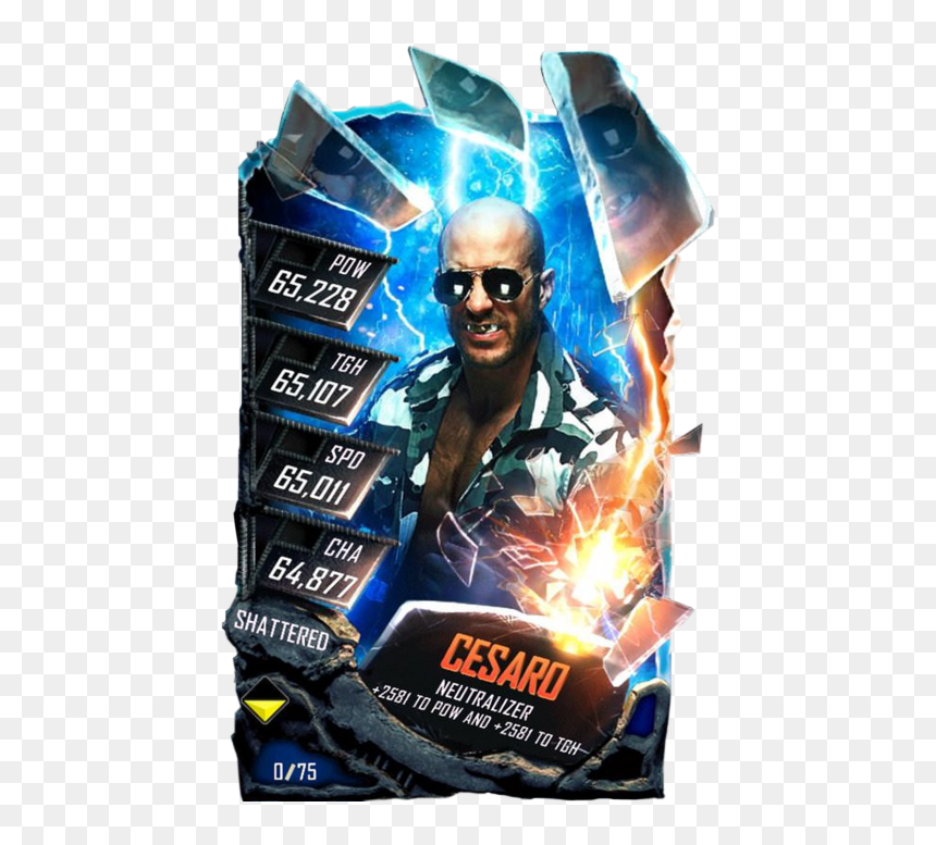 Transparent Cesaro Png - Becky Lynch Wwe Supercard, Png Download - cesaro png