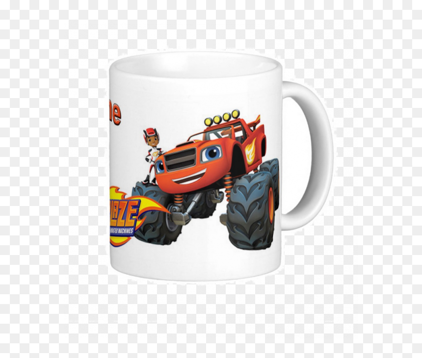 Personalized Blaze And The Monster Machines Kids Plastic - Blaze Et Les Monster Machine Hd, HD Png Download - blaze and the monster machines png