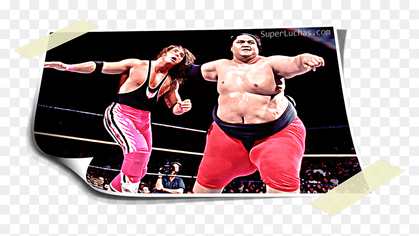 Wwe Yokozuna, HD Png Download - bret hart png