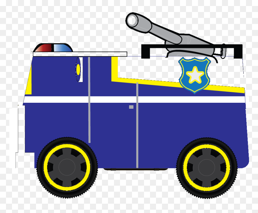 Clipart Car Paw Patrol, HD Png Download - paw patrol rubble png
