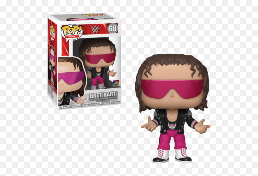 Bret Hitman Hart Funko Pop, HD Png Download - bret hart png