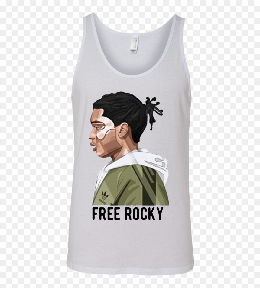 Free Asap Rocky Poster T-shirt - A$ap Rocky, HD Png Download - asap rocky png