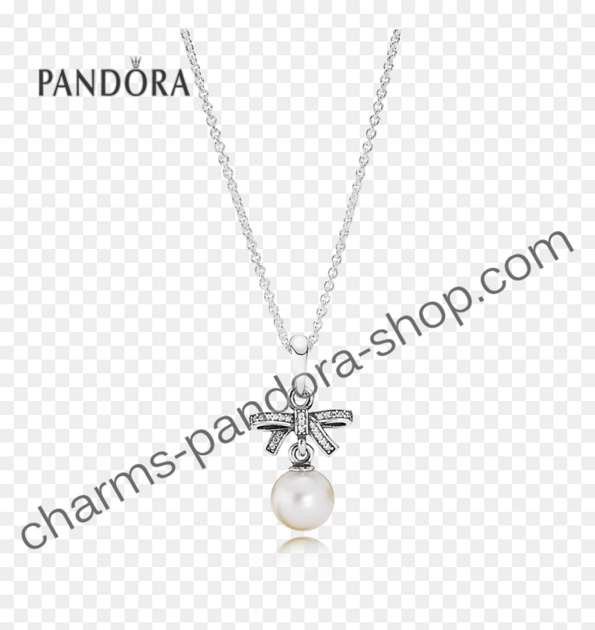 Transparent White Pearl Png - Locket, Png Download - pandora png