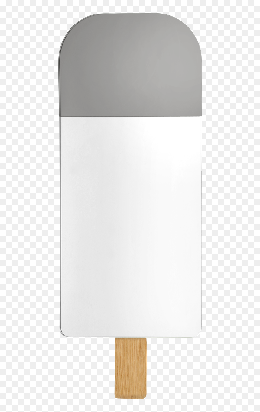 Kids Wall Decor Ice Cream Mirror - Lamp, HD Png Download - grey rectangle png