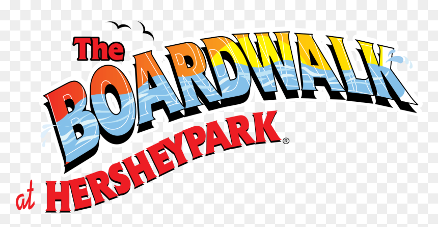 The Boardwalk At Hersheypark - Hershey Park Boardwalk Logo, HD Png Download - hershey logo png