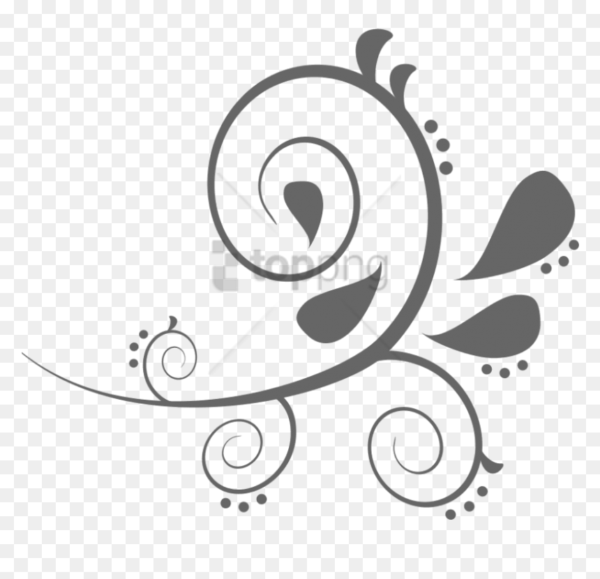 Free Png Download Curved Line Design Png Images Background - Line And Curve Drawing, Transparent Png - swirl divider png