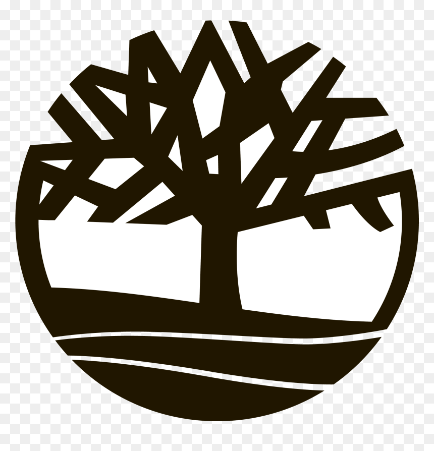 Historia Del Logo De Timberland - Logos With Black Trees, HD Png Download - timberland png