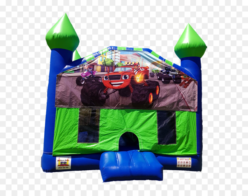 Inflatable, HD Png Download - blaze and the monster machines png