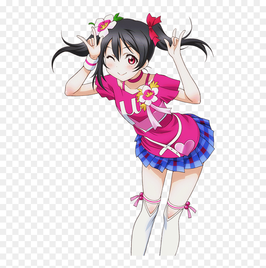 Nico Yazawa Transparent Card - Nico Yazawa Transparent Smile, HD Png Download - nico yazawa png