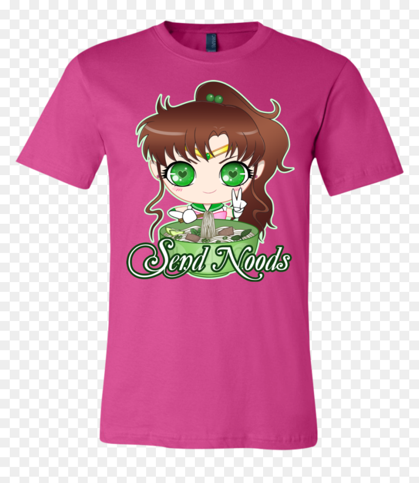 Sailor Jupiter Send Noods Bella Unisex Tee - T-shirt, HD Png Download - brie bella png