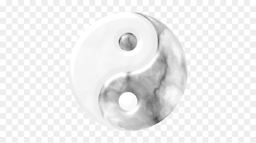 Yin And Yang-1573568976 - Yin Yang With Chill Background, HD Png Download - yin and yang png