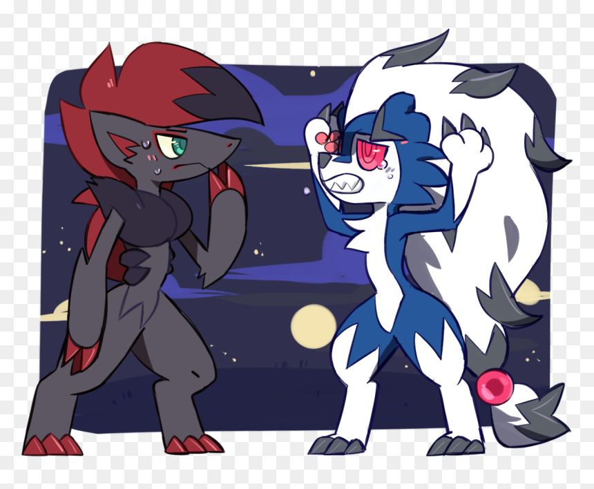 Blue Zoroark, HD Png Download - zoroark png