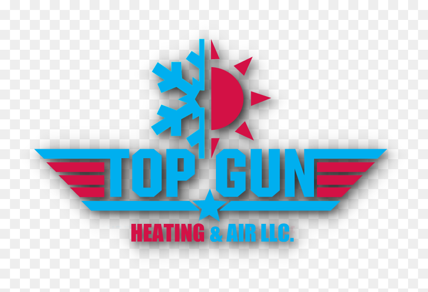 Top Gun Heating And Air, Llc - Graphic Design, HD Png Download - top gun hat png