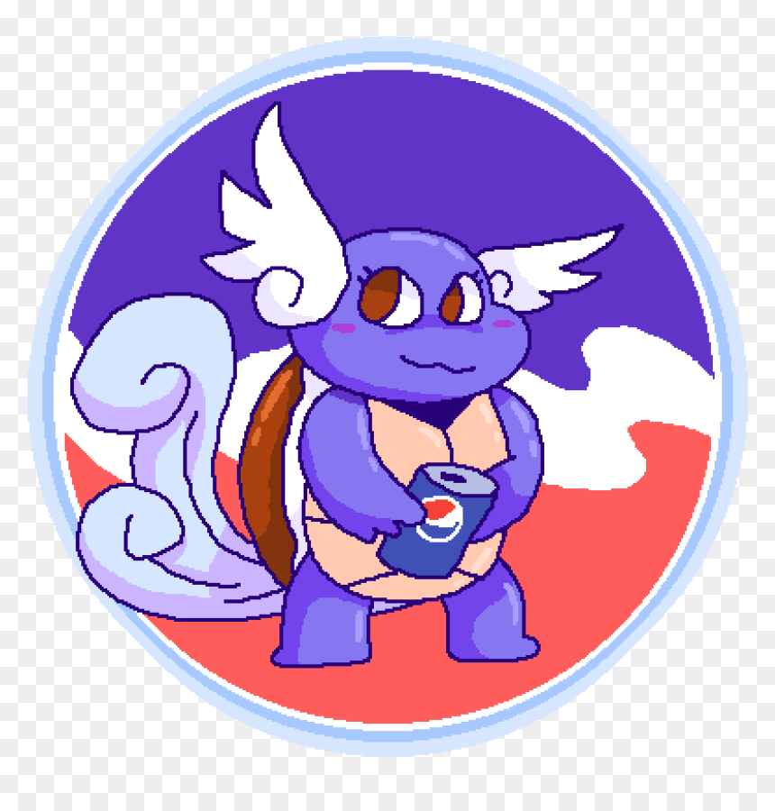 Pepsi The Wartortle - Cartoon, HD Png Download - wartortle png
