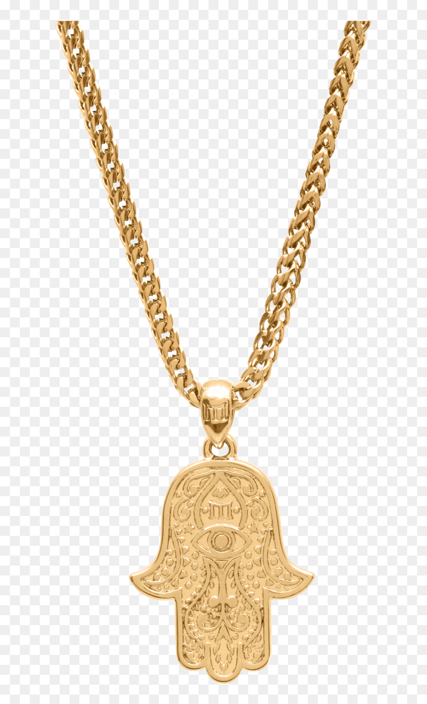 Silver Transparent Png Cuban Link Png, Png Download - gold necklace png