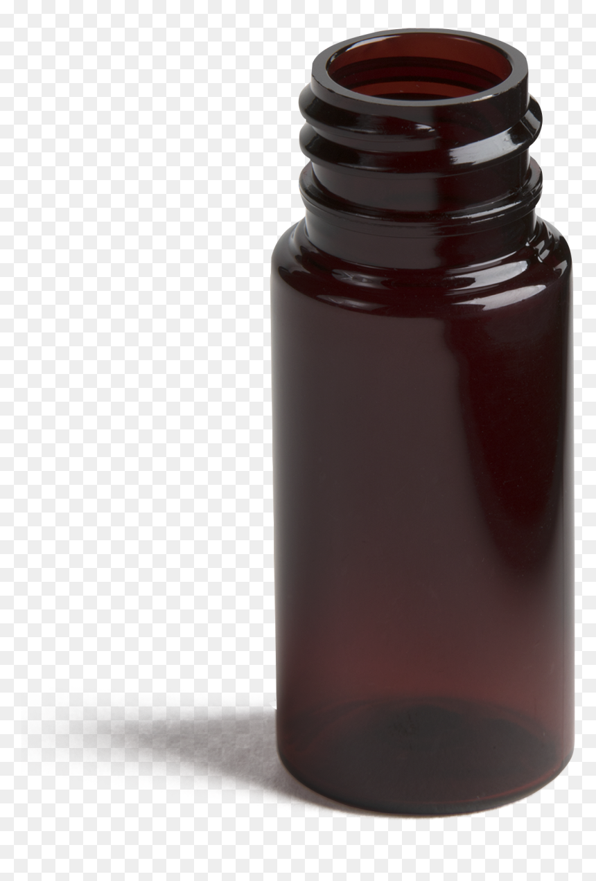 5 Oz Cylindrical Vial - Glass Bottle, HD Png Download - vial png
