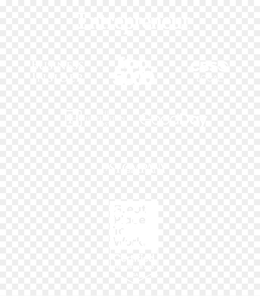 Johns Hopkins Logo White, HD Png Download - white blank banner png