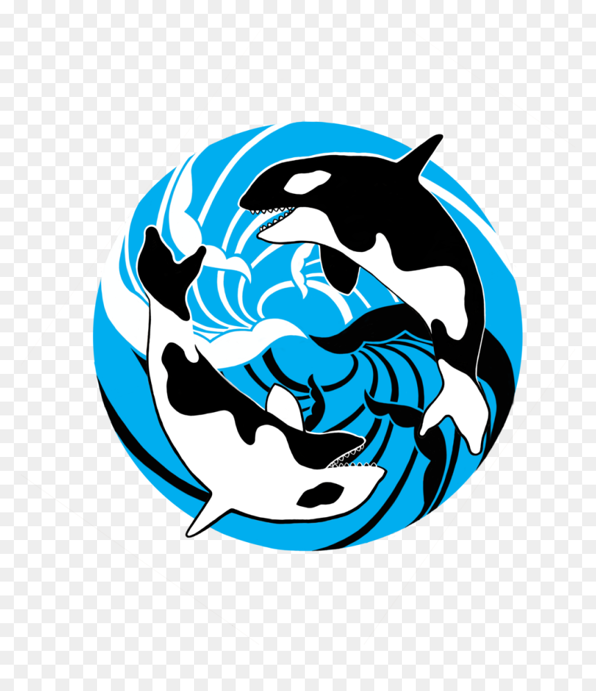 Wavywhales, HD Png Download - yin and yang png