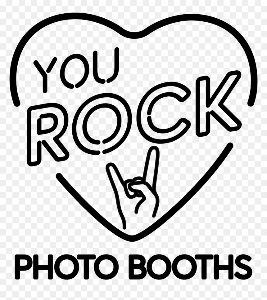 Transparent Photobooth Hearts Png - Line Art, Png Download - photobooth hearts png