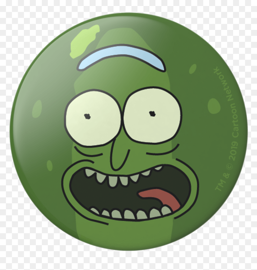 Rick And Morty Popsocket, HD Png Download - pickle rick face png