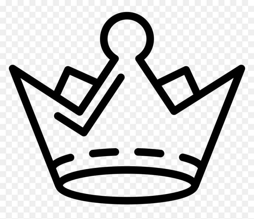 Desenhos Usando Linhas Quebradas Clipart , Png Download - King Taj Png Hd, Transparent Png - crown outline png