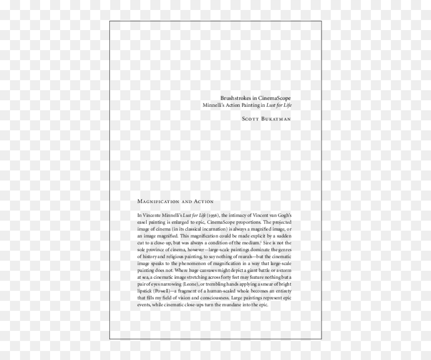 Letter, HD Png Download - cinemascope png