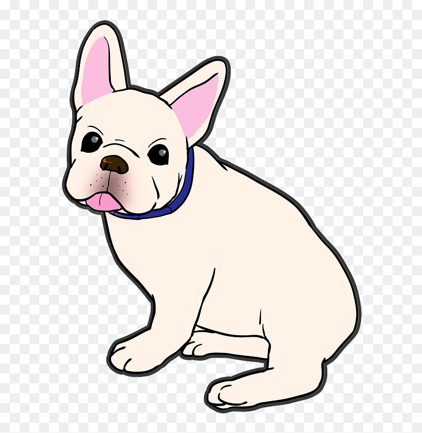 French Bulldog Dog Animal Clipart - Poodle, HD Png Download - french bulldog png