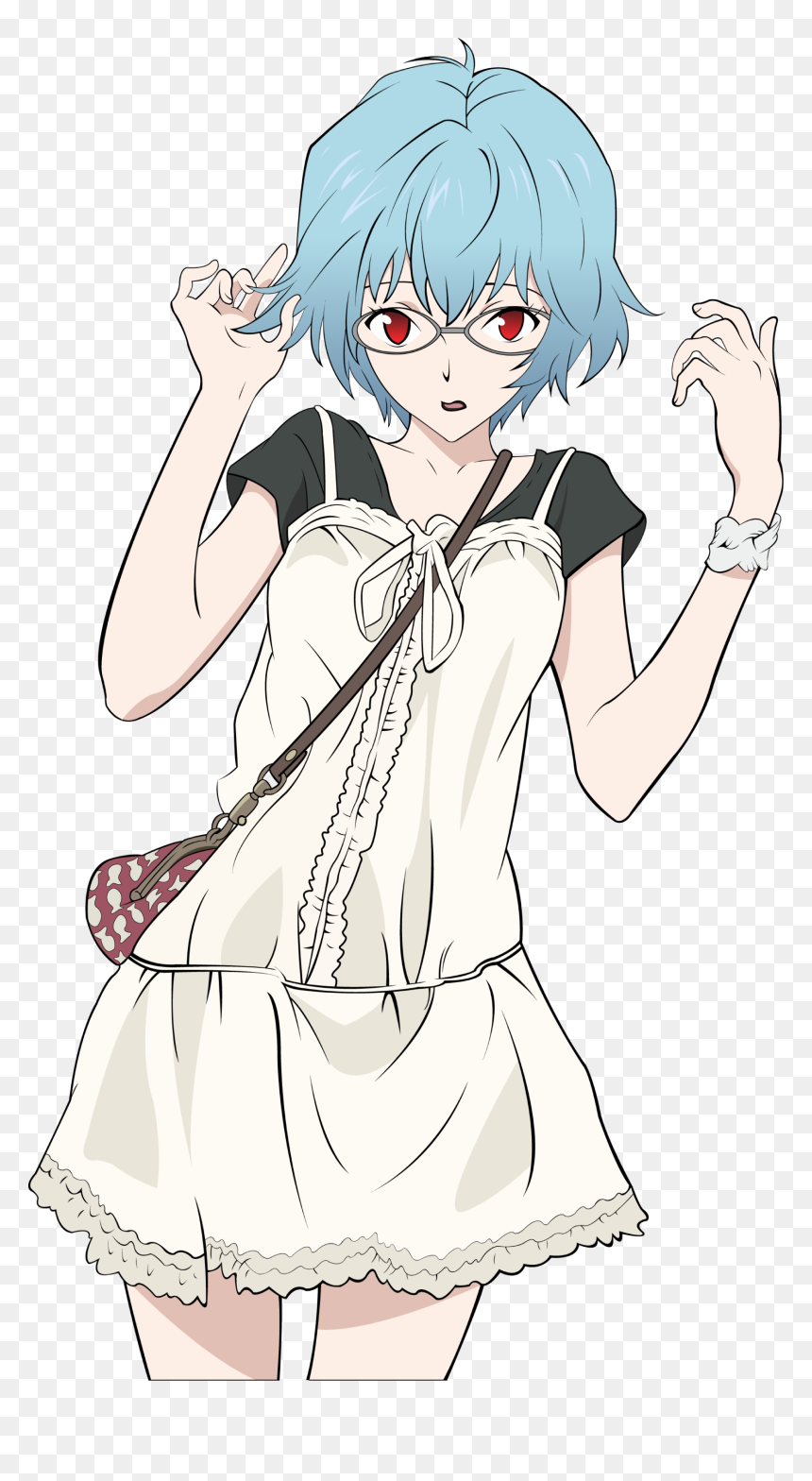 Transparent Rei Ayanami Png, Png Download - rei ayanami png