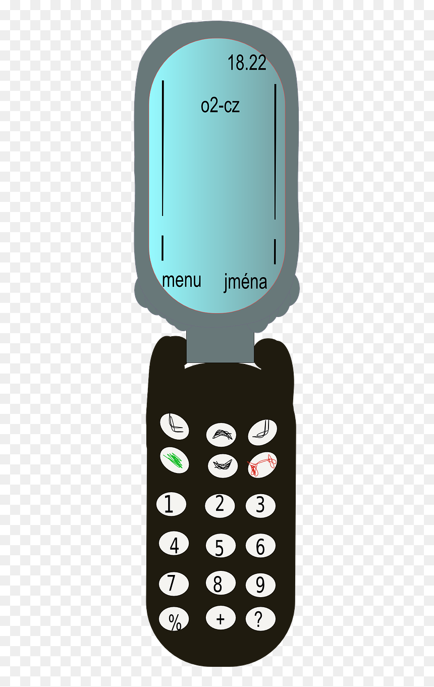 Mobile Phone, HD Png Download - flip phone png