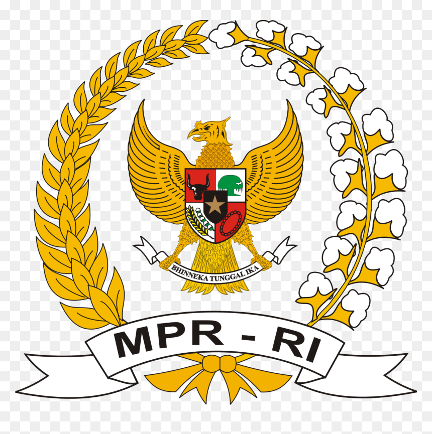 Logo Of People"s Consultative Assembly Indonesia - National Monument, HD Png Download - indonesia flag png