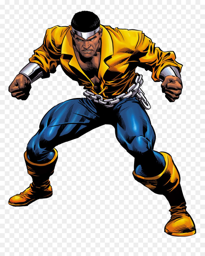 Luke Cage Transparent Image - Luke Cage Marvel, HD Png Download - luke cage logo png