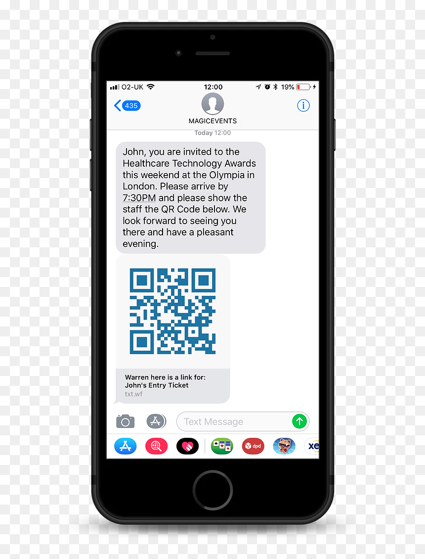 Sms In Events - Bank Of America Chatbot, HD Png Download - text message png