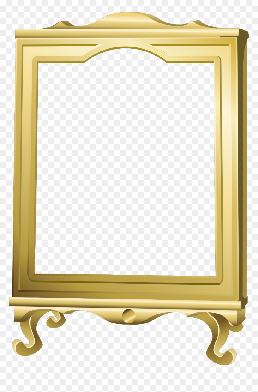 Mirrordrawing, HD Png Download - mirror frame png