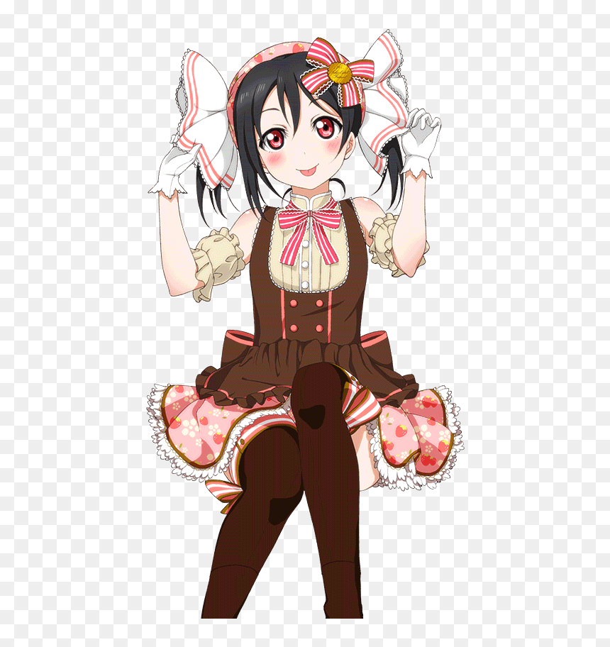 Nico Yazawa Candy Maid, HD Png Download - nico yazawa png